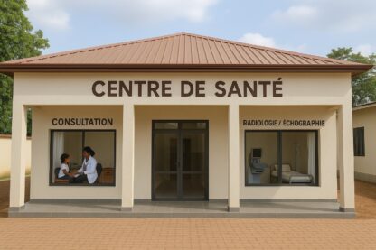 Dons pour le centre de santé et le  développement des enfants Africains.