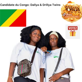 Voter pour les jumelles nationale du Congo
